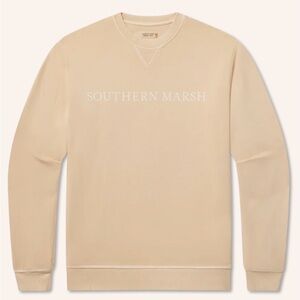 Southern Marsh seawash sweatshirt crewneck sweater Oatmeal (Tan)